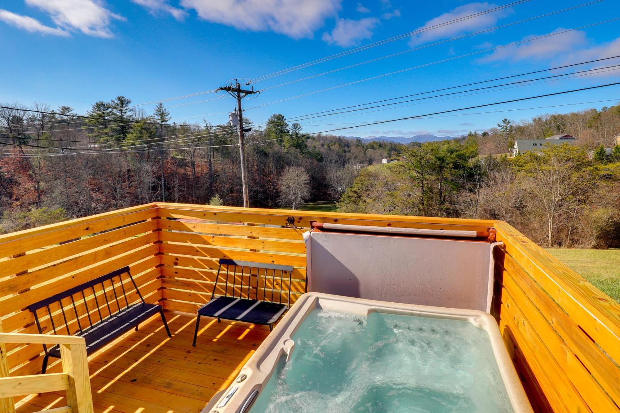 Marshall Studio With Loft, Hot Tub And Views! Exterior photo